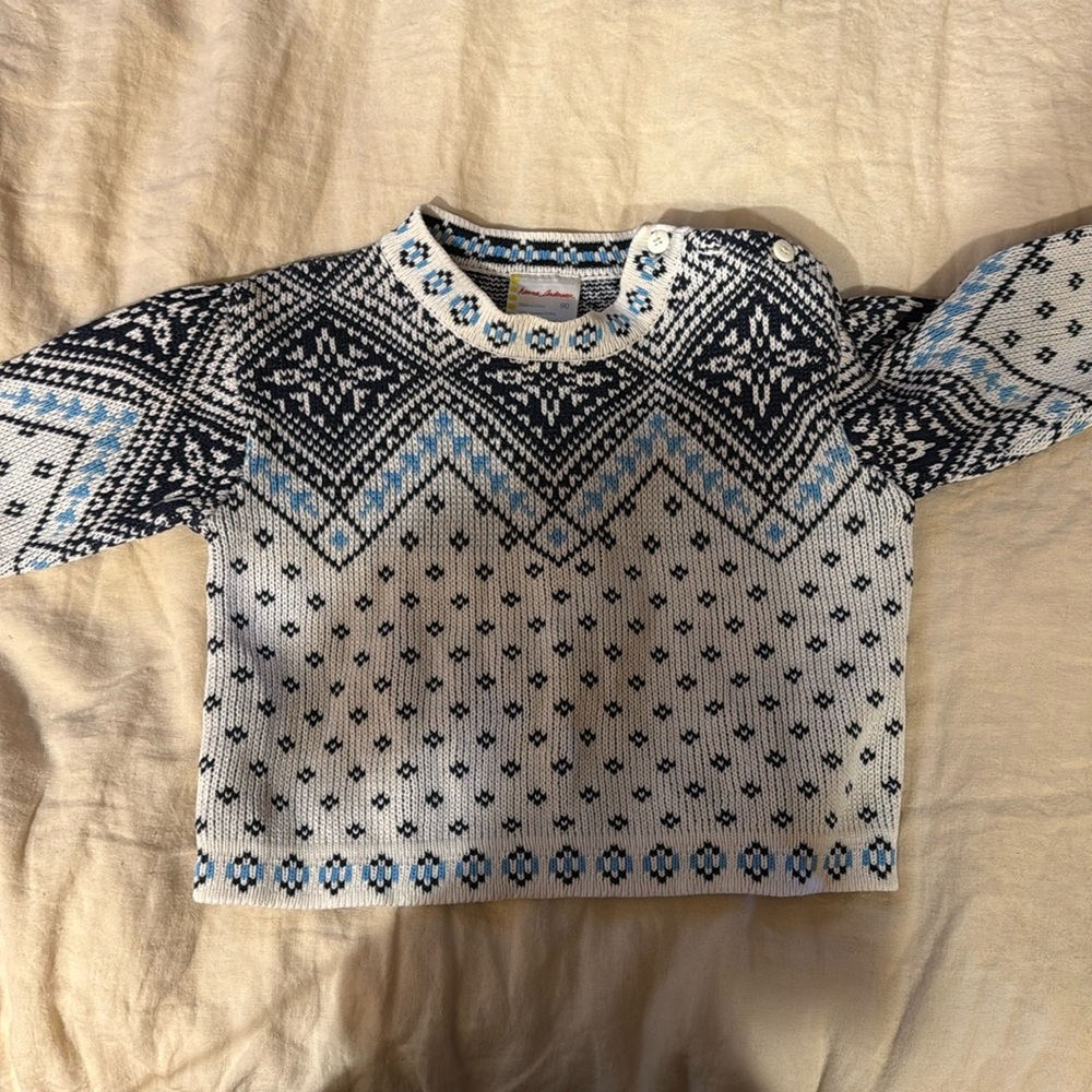 Hanna Andersson boys sweater